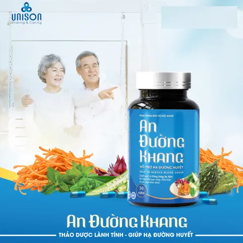 Viên Uống hô trợ hạ đường huyết AN ĐƯỜNG KHANG