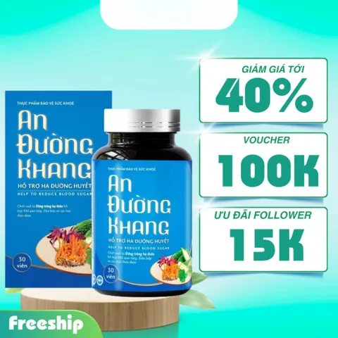 Viên Uống hô trợ hạ đường huyết AN ĐƯỜNG KHANG