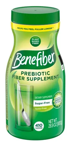 : Bột bổ sung chất xơ Benefiber Prebiotic Fiber Supplement, trọng lượng 820g (tương đương 410 khẩu phần)