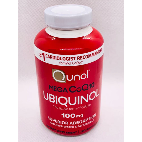  Viên uống bổ sung Qunol Mega CoQ10 Ubiquinol 100mg 120V