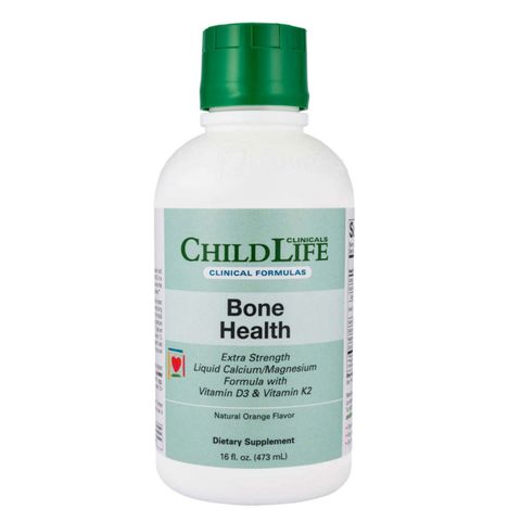 ChildLife Clinicals Bone Health |473 mL| Phiên bản Calcium hữu cơ dạng nước hương Cam dành cho trẻ từ 6 tháng tuổi trở lên [S/P Chuẩn Mỹ]
