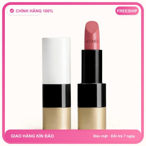 (Cao Cấp) Son Hermes 18 Rose Encens Chính Hãng Son Môi Cao Cấp Màu Hồng Nude Quyến Rũ, Độ Bám Lâu và Dưỡng Ẩm Tối Ưu Nhập Khẩu
