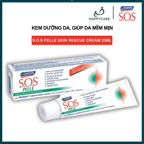 Kem Làm Dịu Da, Giảm Kích Ứng, An Toàn Cho Bé & Da Nhạy Cảm – Dr. Ciccarelli S.O.S Pelle 25ml 794639
