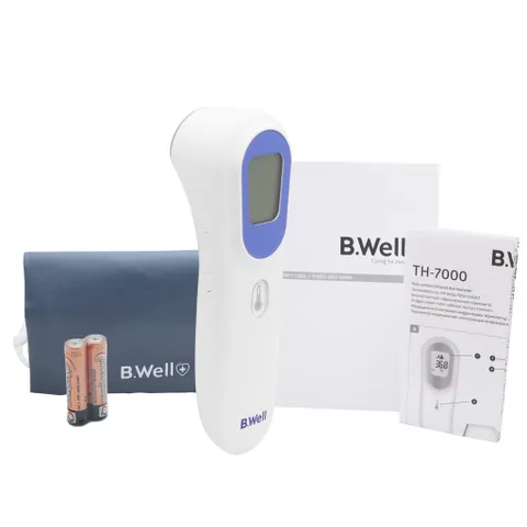 Nhiệt kế hồng ngoại Swiss TH-7000 – Đo nhanh, không tiếp xúc, bảo hành 2 năm toàn quốc B.well