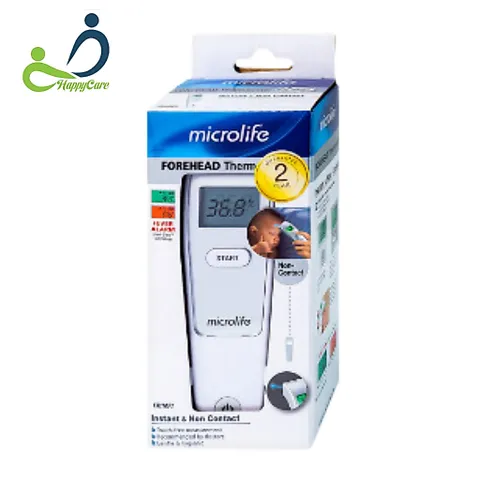 Nhiệt Kế Hồng Ngoại Đo Trán Microlife FR1MF1 Thích Hợp Đo Thân Nhiệt Trẻ Em, Người Lớn