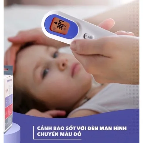 Nhiệt kế hồng ngoại Swiss TH-7000 – Đo nhanh, không tiếp xúc, bảo hành 2 năm toàn quốc B.well