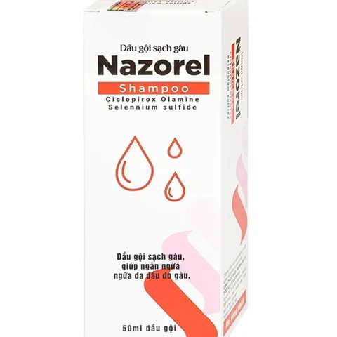 Dầu Gội Nazorel Giảm Gàu, Giảm Ngứa Da Đầu, Làm Sạch Da Đầu Chính Hãng (50ml/150ml/50 Gói) 794658