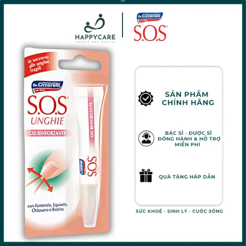 Serum Phục Hồi Móng Hư Tổn, Móng Yếu, Dưỡng Ẩm & Làm Chắc Móng Dr. Ciccarelli S.O.S UNGHIE 10ml 794659