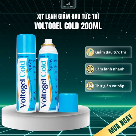 Xịt lạnh giảm đau tức thì, thích hợp chơi thể thao 200ml Voltogel Cold 794662