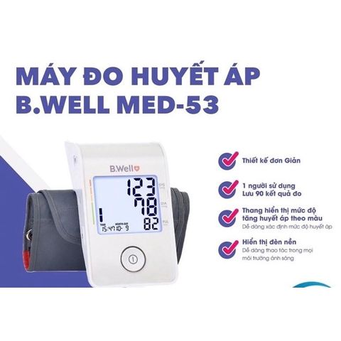 Máy đo huyết áp bắp tay B.Well Swiss MED-53 794660