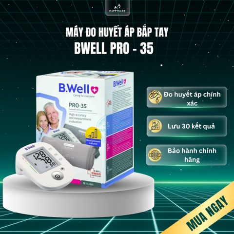 Máy Đo Huyết Áp Bắp Tay Swiss PRO-35 B.Well | Bảo Hành Chính Hãng 5 Năm | Lưu 30 Kết Quả 794667