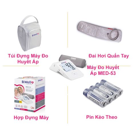 Máy đo huyết áp bắp tay B.Well Swiss MED-53 794660