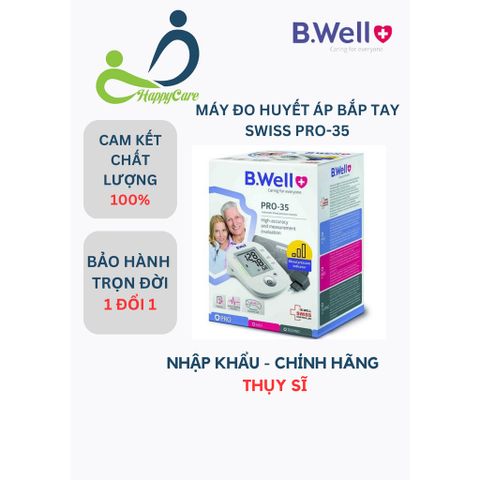 Máy Đo Huyết Áp Bắp Tay Swiss PRO-35 B.Well | Bảo Hành Chính Hãng 5 Năm | Lưu 30 Kết Quả 794667