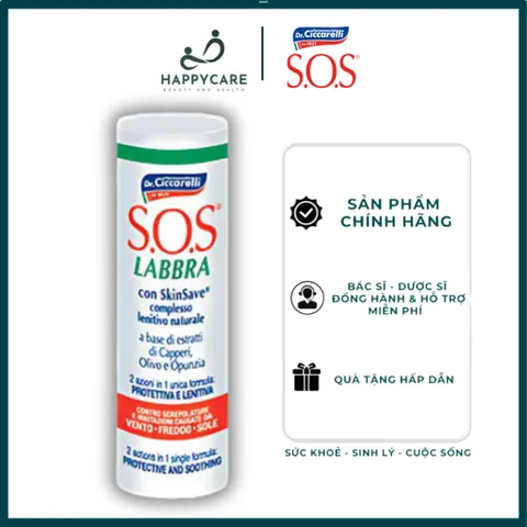 Son Dưỡng Môi – Dưỡng Ẩm & Phục Hồi Môi Khô, Nứt Nẻ Dr. Ciccarelli S.O.S LABBRA 5.5ml 794663
