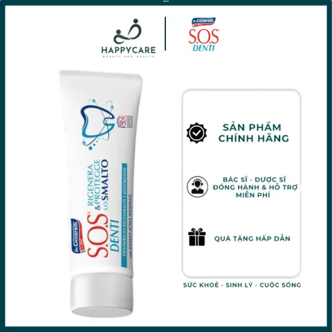 Kem Đánh Răng Dr. Ciccarelli S.O.S DENTI 75ml Cho Răng Nhạy Cảm, Hỗ Trợ Bảo Vệ Men Răng 794664