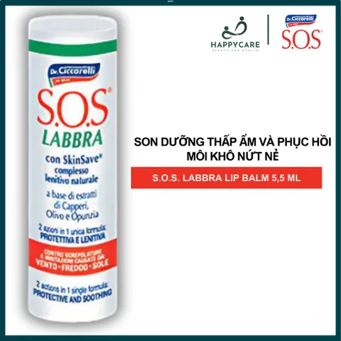 Son Dưỡng Môi – Dưỡng Ẩm & Phục Hồi Môi Khô, Nứt Nẻ Dr. Ciccarelli S.O.S LABBRA 5.5ml 794663