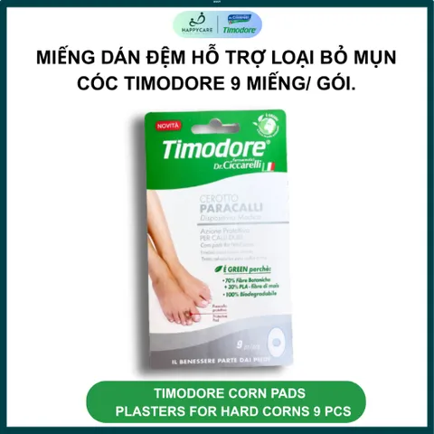 Miếng Dán Đệm Giảm Ma Sát Sau Mụn Cóc & Vết Chai Timodore Corn Pads – Dr. Ciccarelli (9 Miếng) 794672