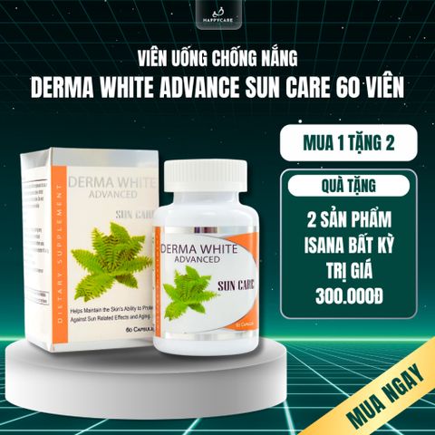 Viên Uống Chống Nắng Chống Oxi Hóa Hỗ Trợ Bảo Vệ Da Derma White Advance Sun Care 60 Viên 794678