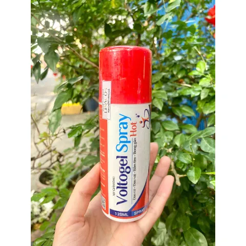 Xịt Nóng Giảm Đau Cơ Và Xương Khớp 120ML Voltogel Hot Spray 794682