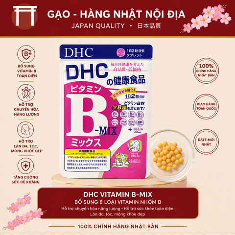 Viên Uống DHC Vitamin B Mix 120 Viên 60 Ngày