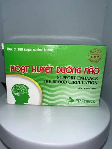 HOẠT HUYẾT DƯỠNG NÃO Phong Phú Hộp 100 viên