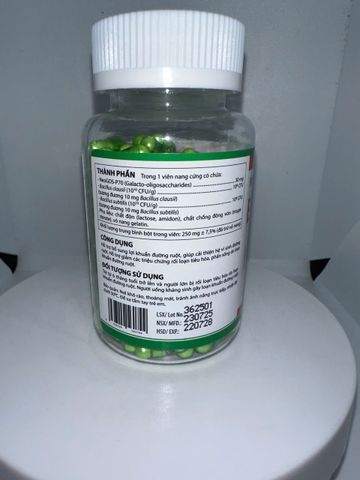 MEN VI SINH BIOLACTO MINI-BỔ SUNG MEN VI SINH CÓ ÍCH CHO ĐƯỜNG RUỘT (CHAI 200 VIÊN)