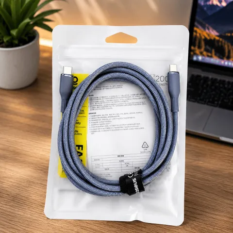CÁP SẠC NHANH BASEUS USB-C to Lightning 30W – Dài 2M Chuẩn MFi, Bền Bỉ, Sạc Nhanh Cho iPhone