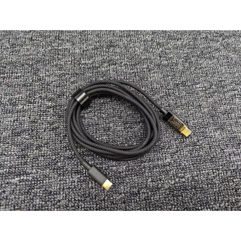 Cáp Sạc Nhanh Pisen C to L và C to C (dùng cho ip5-14 và typeC cho ip15-17) - Bọc Dù Dài 2M - Có Báo Công Suất Sạc