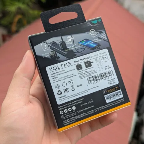Combo Bộ sạc nhanh 30w Voltme Revo 30 Mini2 - kèm cáp C to C