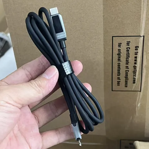 Cáp sạc iPhone C to L có MFI, hiển thị công suất FEEYOO Heymix (hàng xuất Đức )