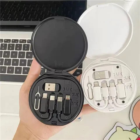 Cáp Sạc đa năng 6in1 PHANTOM PT3 rất tiện lợi bỏ túi , du lịch , có thể làm kệ điện thoại.