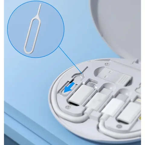 Cáp Sạc đa năng 6in1 PHANTOM PT3 rất tiện lợi bỏ túi , du lịch , có thể làm kệ điện thoại.