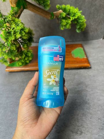 Lăn khử mùi cho nữ dạng sáp Khử Mùi Secret Cozy Vanilla 73g hàng Mỹ
