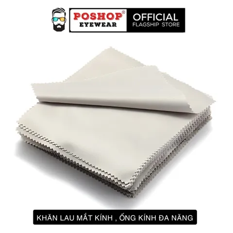 Khăn Lau Kính Đa Năng Chuyên Dụng - Lau Mắt Kính Cận Mặt Kính Điện Thoại POSHOP