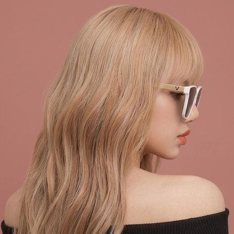 Kính Mát Nữ Thời Trang Mắt Kính Râm Unisex Gọng Kim Loại Dáng Vuông Chống UV400 Đi Đêm 603P POSHOP