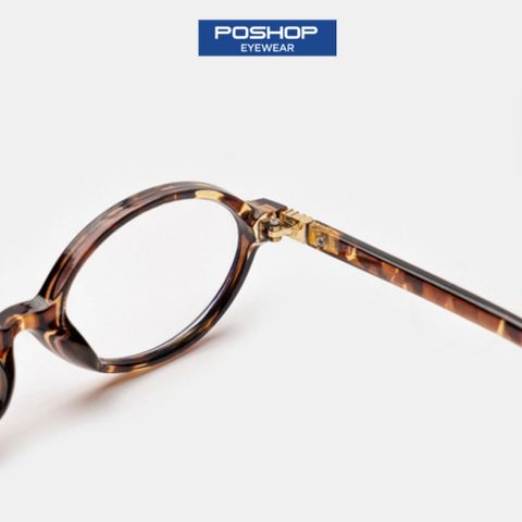 Gọng kính cận nữ MM, Kính mắt oval ôm mặt chất liệu nhựa PE siêu dẻo, form ôm sát sống mũi POSHOP