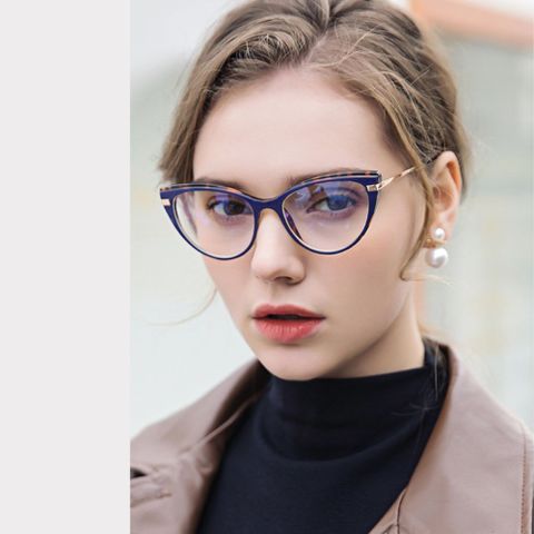 Gọng Kính Mắt Mèo POSHOP – Kính Thời Trang Cho Nữ, Gọng Dẻo Siêu Nhẹ, Style Hàn Quốc Thanh Lịch