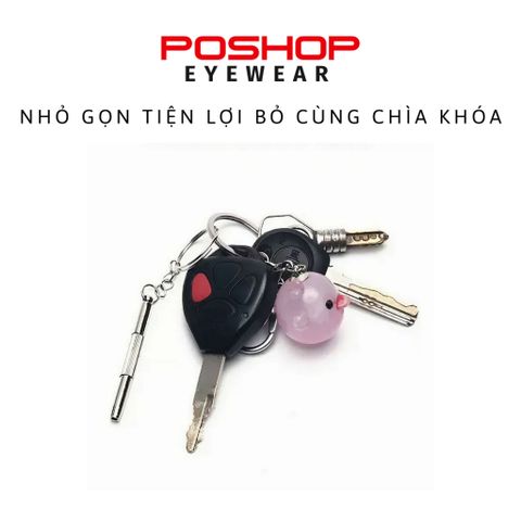 Tua vít sửa kính 3 đầu tiện lợi, nhỏ gọn, dễ sử dụng POSHOP