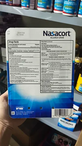  Xịt mũi viêm xoang Nasacort 24 giờ set gồm 4 chai, 480 liều 