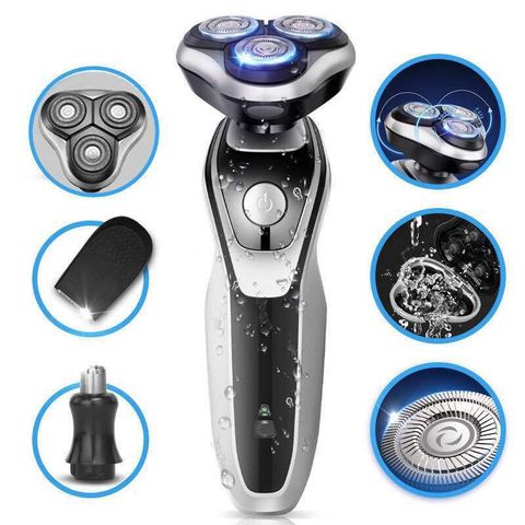 Máy cạo râu, tỉa lông mũi, cắt tóc 3in1 SK1588