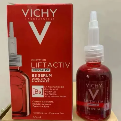 Vichy Liftactiv B3 Serum 30ml Hỗ Trợ Mờ Thâm Nám, Dưỡng Sáng Da, Chống Lão Hóa