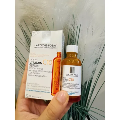 Serum La Roche-Posay Pure Vitamin C10 30ml Sáng Da Mờ Thâm Chống Lão Hóa