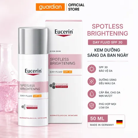 Eucerin Spotless Brightening Thiamidol Chính Hãng | Serum Dưỡng Sáng Da - Kem Ngày SPF30 - Kem Đêm 50ml