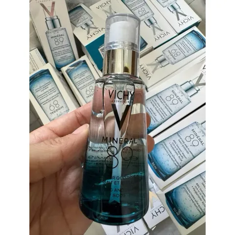 Vichy Minéral 89 Serum Cấp Ẩm Phục Hồi Hàng Rào Bảo Vệ Da 50ml Chính Hãng
