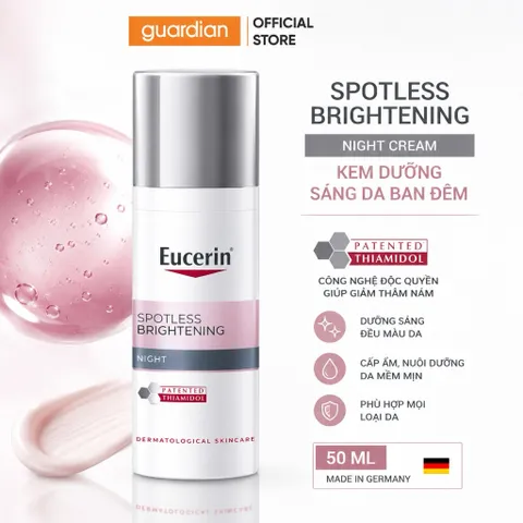 Eucerin Spotless Brightening Thiamidol Chính Hãng | Serum Dưỡng Sáng Da - Kem Ngày SPF30 - Kem Đêm 50ml