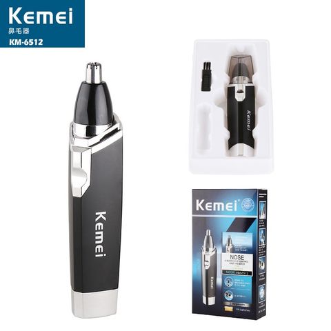 Máy Tỉa Lông Mũi Kemei Dùng Pin Tiện Lợi 