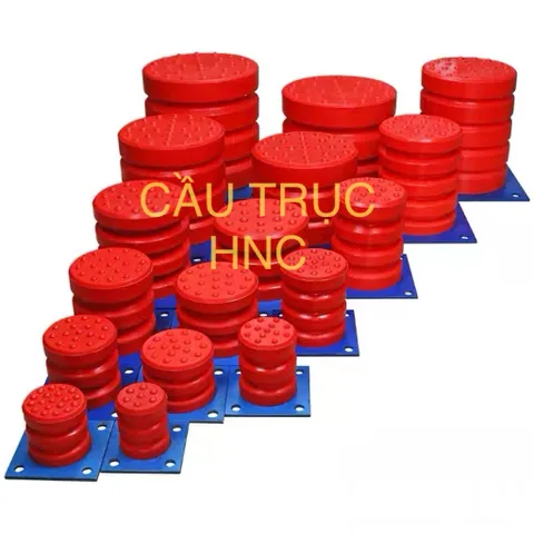 ✅ Giảm chấn cao su cho cầu trục, thang máy, loại đế sắt (Hàng đẹp có hóa đơn)