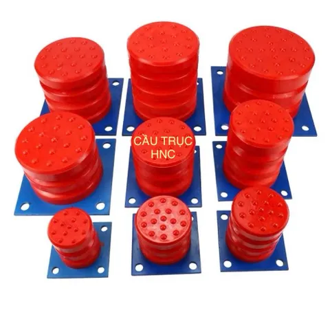 ✅ Giảm chấn cao su cho cầu trục, thang máy, loại đế sắt (Hàng đẹp có hóa đơn)