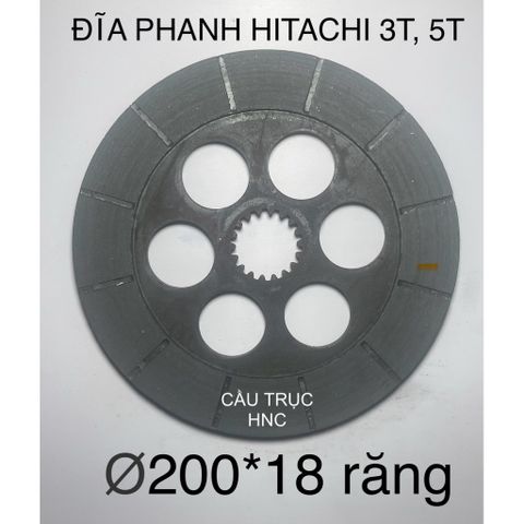 ✅ Đĩa phanh HITACHI 1 TẤN, 2 TẤN, 3 TẤN, 5 TẤN