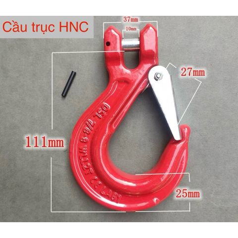 ✅ Khóa an toàn, lưỡi gà cho móc cẩu cho pa lăng xích kéo tay, xích điện, tời điện 500kg, 1 tấn, 2 tấn, 3 tấn và 5 tấn